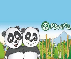пазл Panfu Panda мире